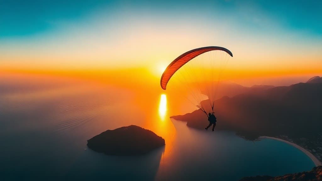 Ölüdeniz Sunset Paragliding: Evening Flight Guide 2026 - Paragliding Ölüdeniz